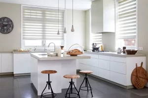 پرده زبرا آشپزخانه - راهنمای خرید پرده زبرا برای آشپزخانه +مشاوره رایگان