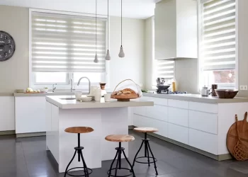 پرده زبرا آشپزخانه - راهنمای خرید پرده زبرا برای آشپزخانه +مشاوره رایگان