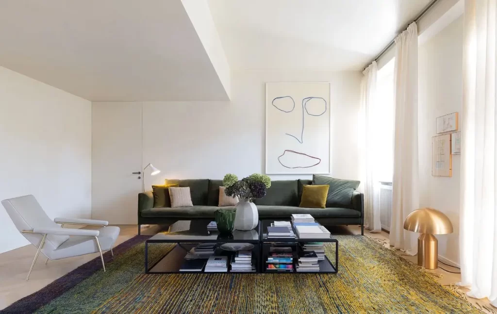 طراحی داخلی خانه‌ای مینیمال در میلان - خانه‌ای که آرامش در آن موج میزند
