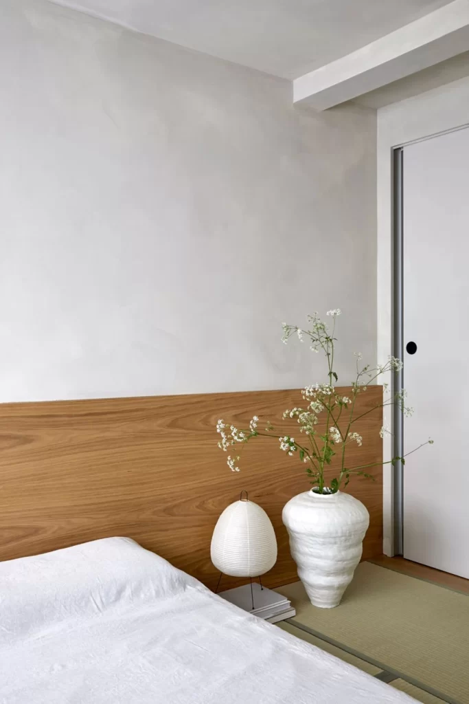 طراحی مینیمال و مدرن ژاپنی برای یک اتاق خواب