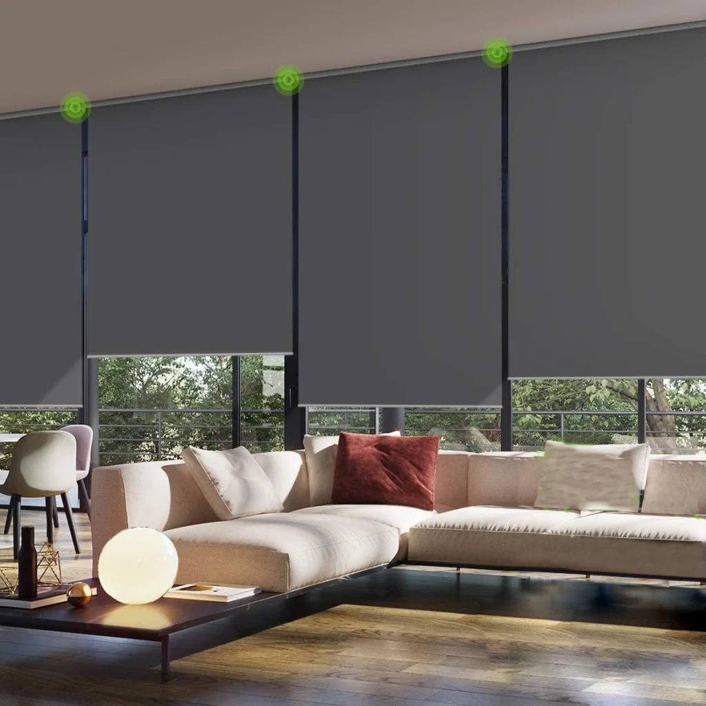 پرده برقی با امکان کنترل چند پرده بصورت همزمان