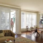 پرده ورتیکال پذیرایی دسترسی سریع و راحتی به پنجره به شما میدهد