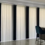 پرده ورتیکال برای پذیرایی رو میتونین چند رنگ سفارش بدین