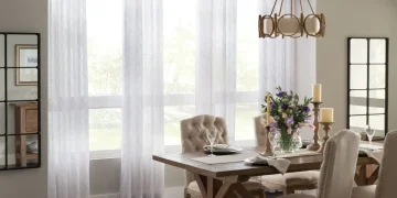 بهترین رنگ پرده پذیرایی