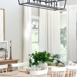 پرده پذیرایی به رنگ سفید