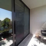 توری پنجره دوجداره مشکی در ابعاد بزرگ