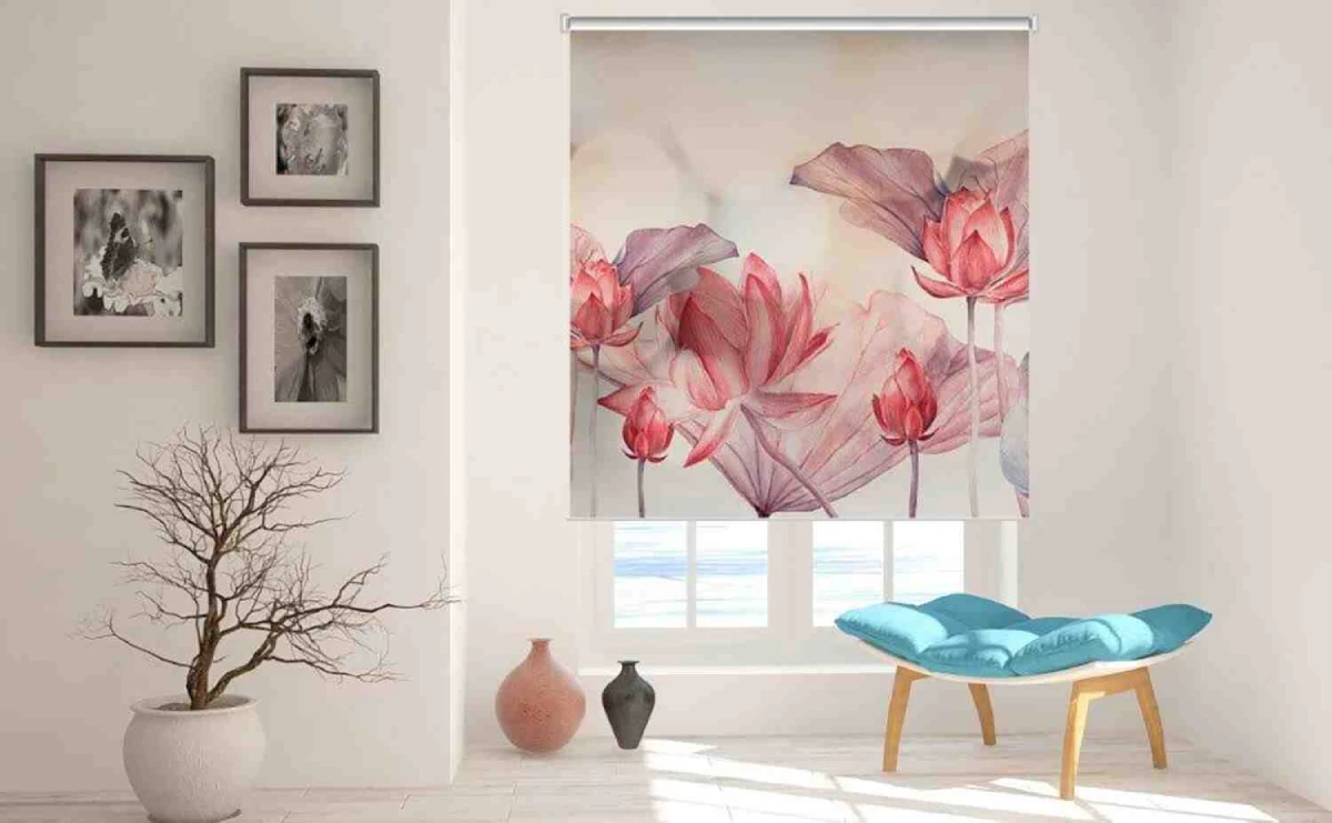 سفارش پرده شید چاپی